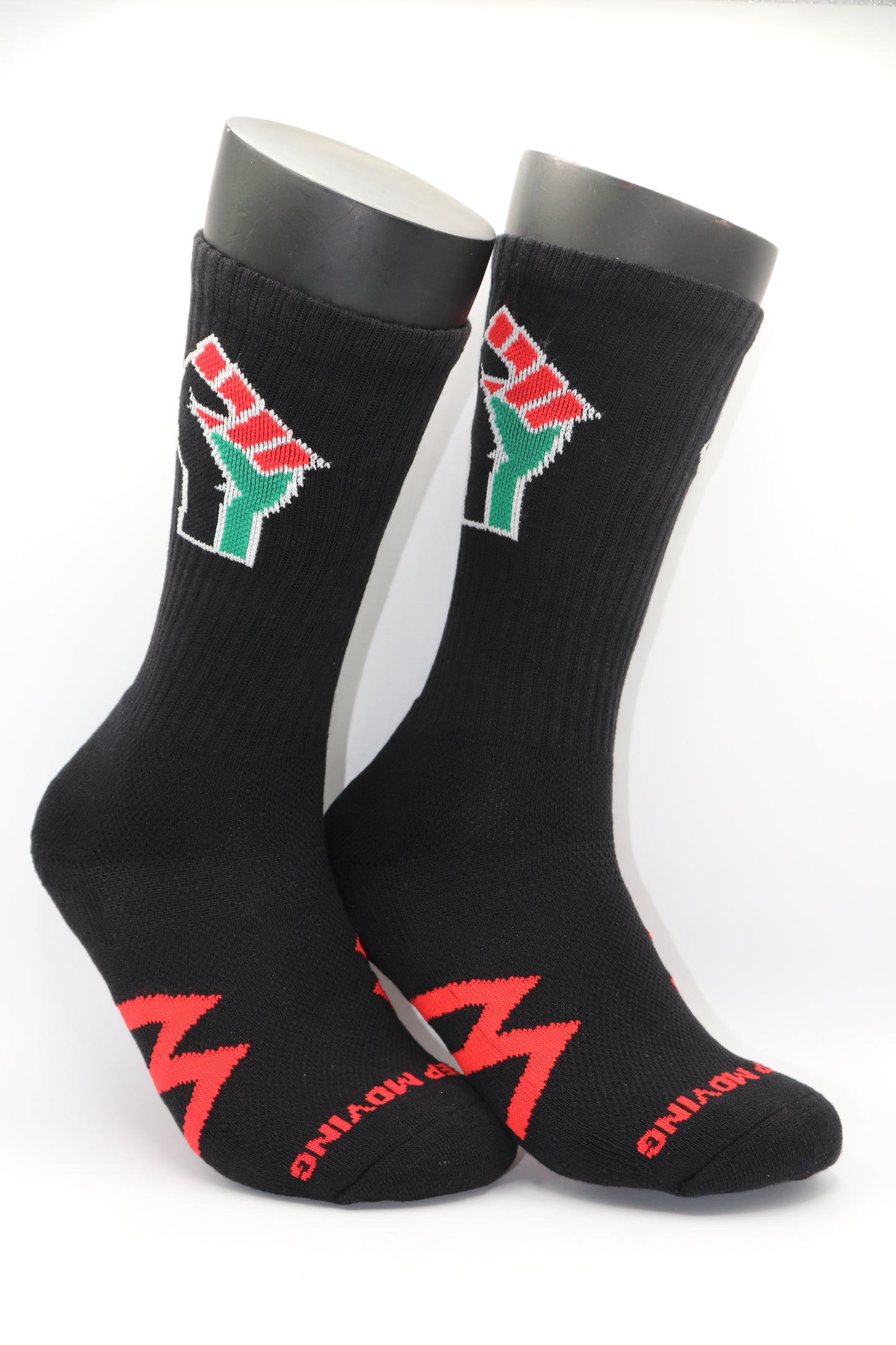 Moshen Performance Crew Socks (Black Edition)