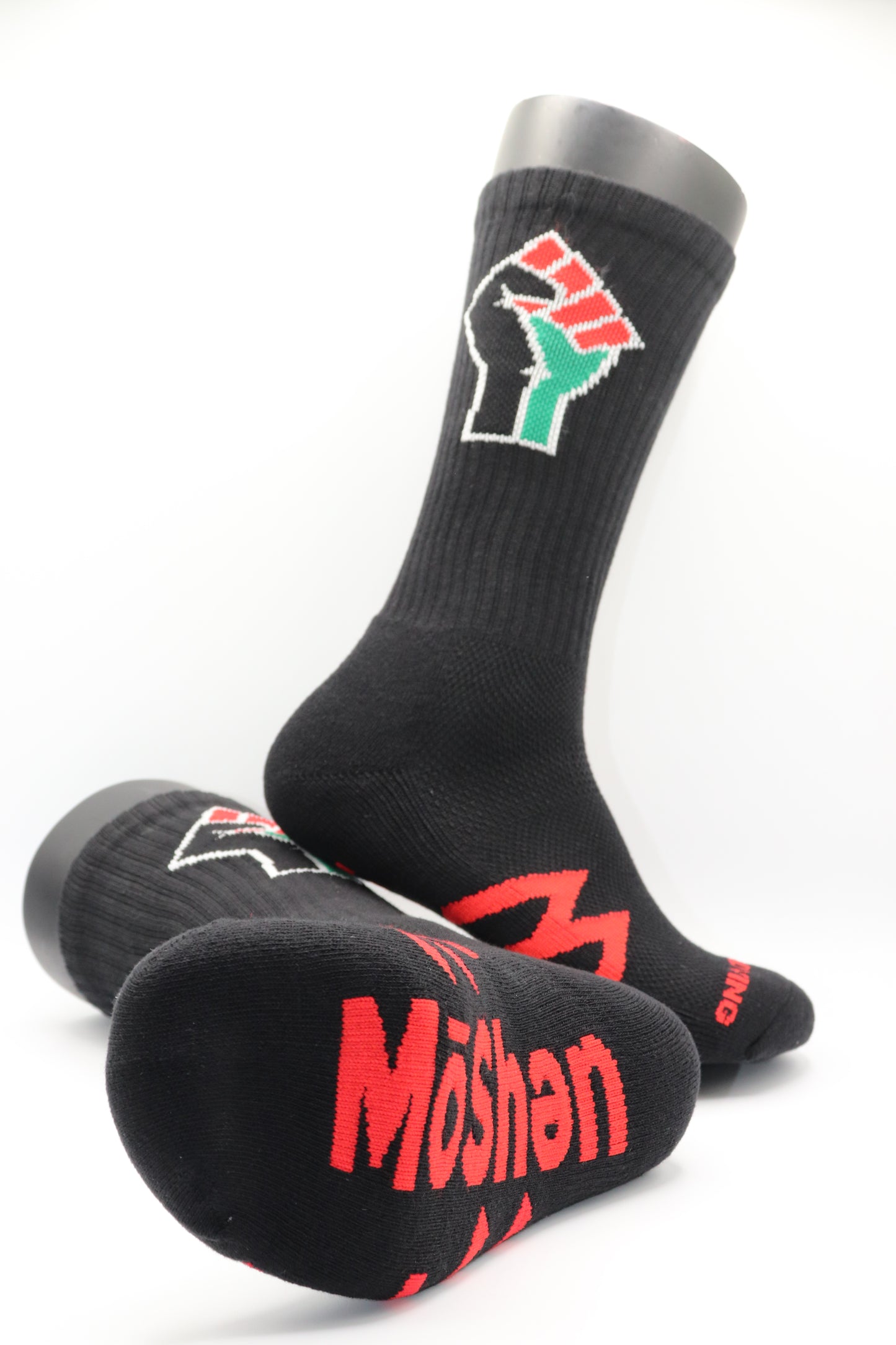 Moshen Performance Crew Socks (Black Edition)
